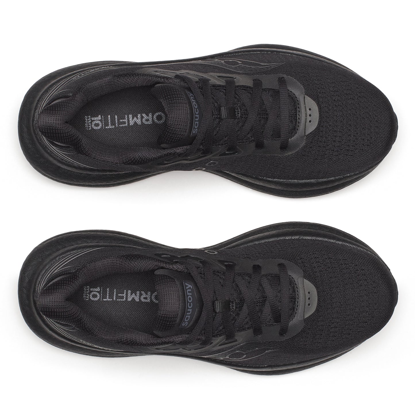 Saucony Triumph 23 Wide | Triple Black | Womens