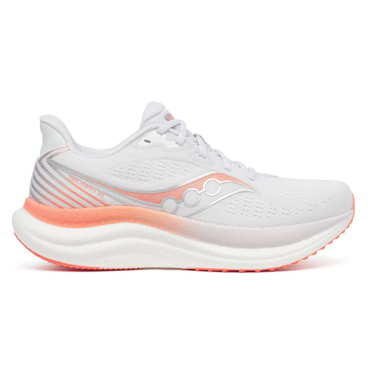 Saucony Triumph 23 Wide | White / Wistful | Womens