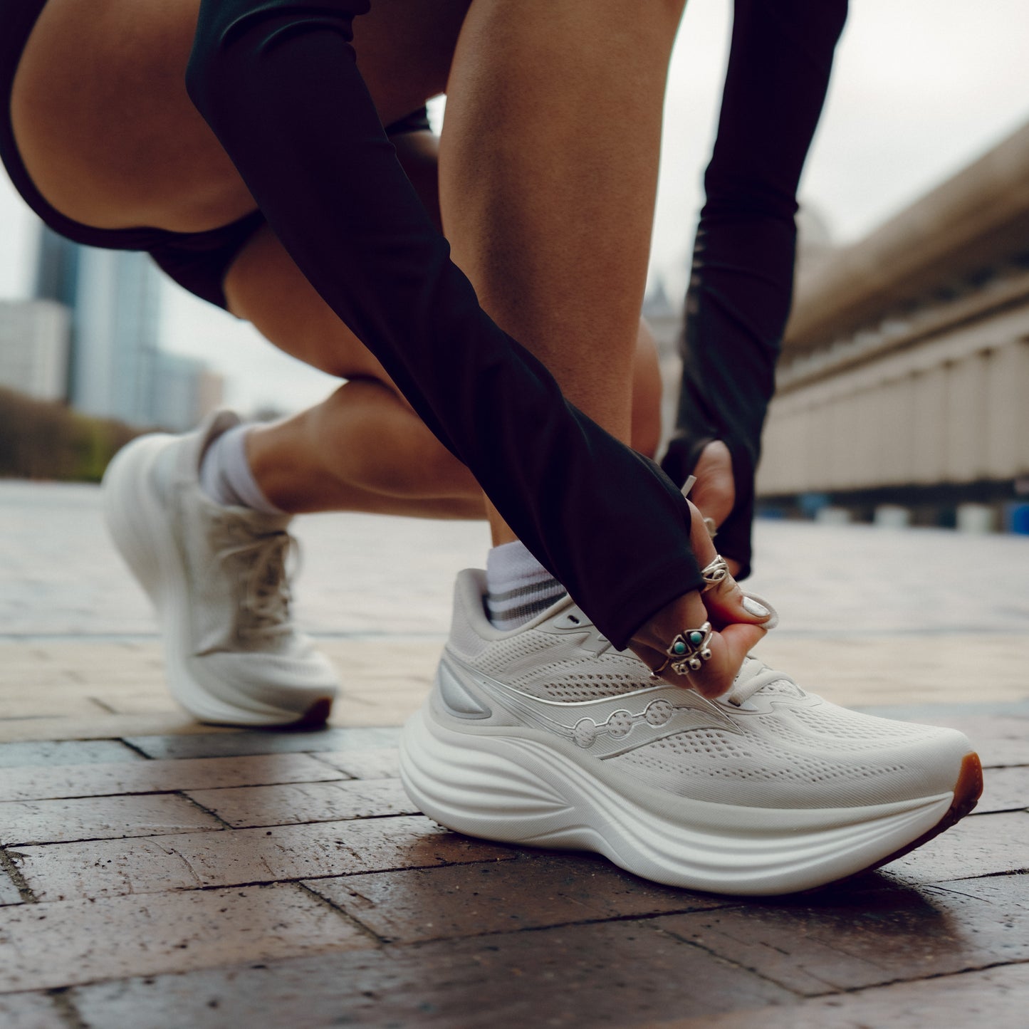 Saucony Triumph 24 Wide | Quartz / Gum | Womens