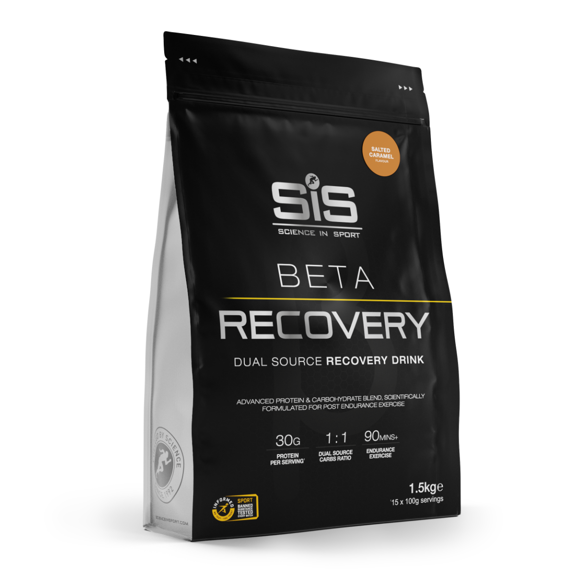 SiS Beta Recovery Powder | 1.5kg Bag | Salted Caramel