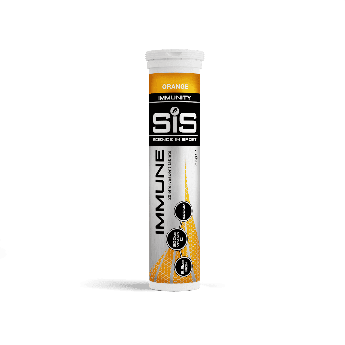 SiS Go Immune Tablets with Vitamin C & Iron | Orange