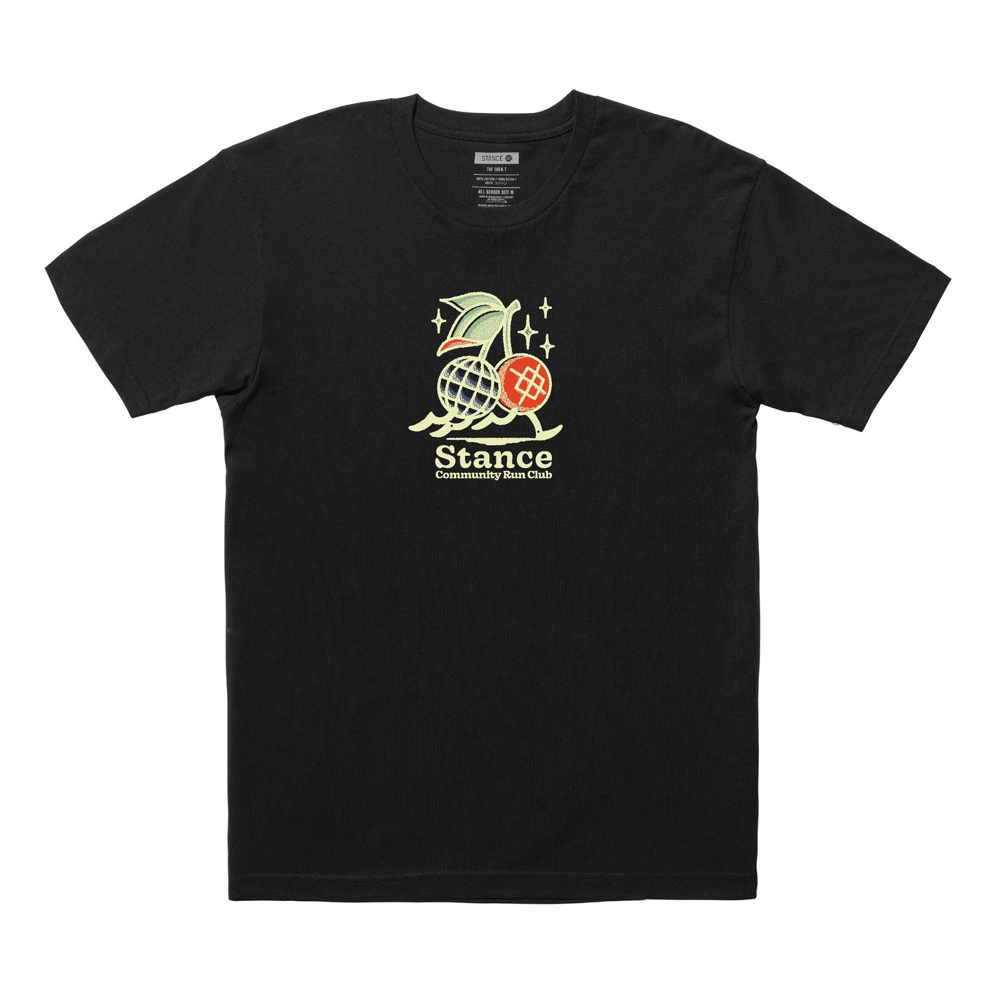 Stance Casual Cotton Tee | Community Run Club | Mens