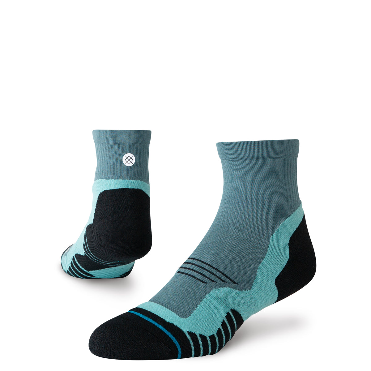 Stance Pace Socks | Light Cushion | Quarter Length | Atlantic