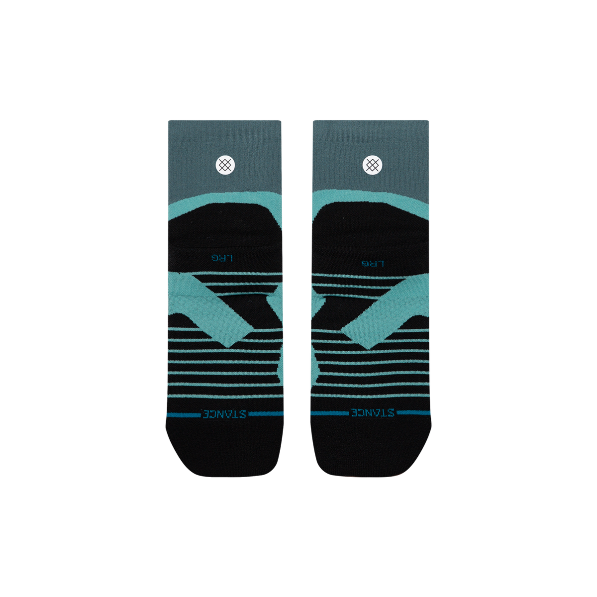 Stance Pace Socks | Light Cushion | Quarter Length | Atlantic