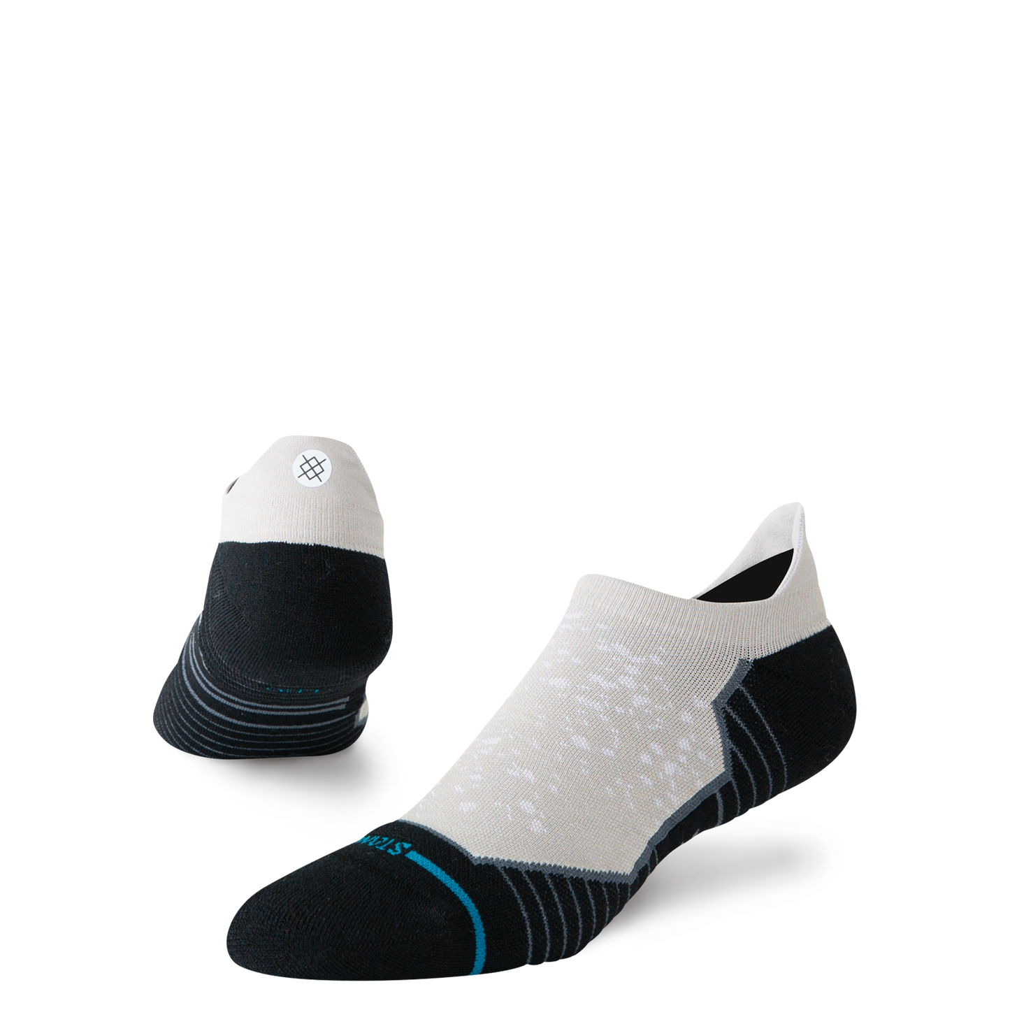 Stance Performance Socks | Light Cushion | Tab Length | Speckle Grey