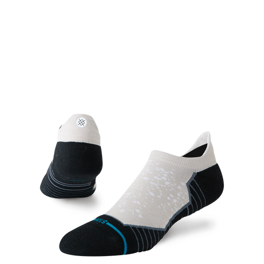 Stance Performance Socks | Light Cushion | Tab Length | Speckle Grey