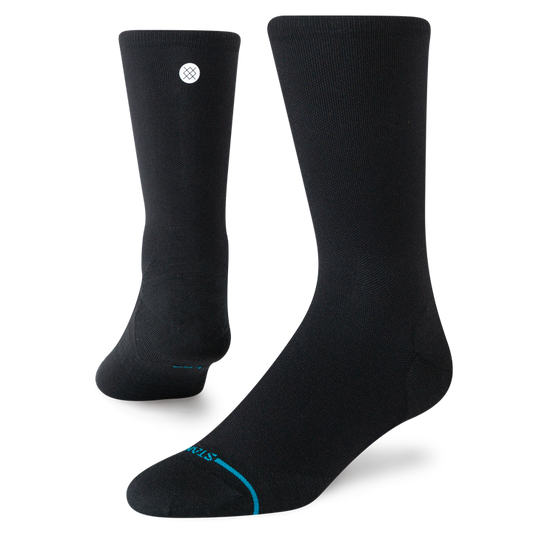Stance Performance Socks | Ultralight Cushion | Crew Length | Solid Black