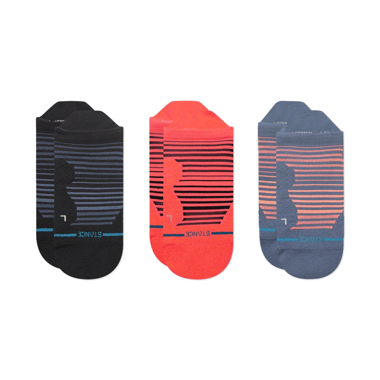 Stance Run Light Tab | Light Cushion | Tab Length | Cassette 3 Pack