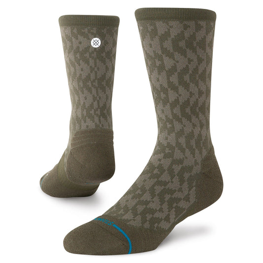 Stance Socks | Light Cushion | Crew Length | Digzig Olive