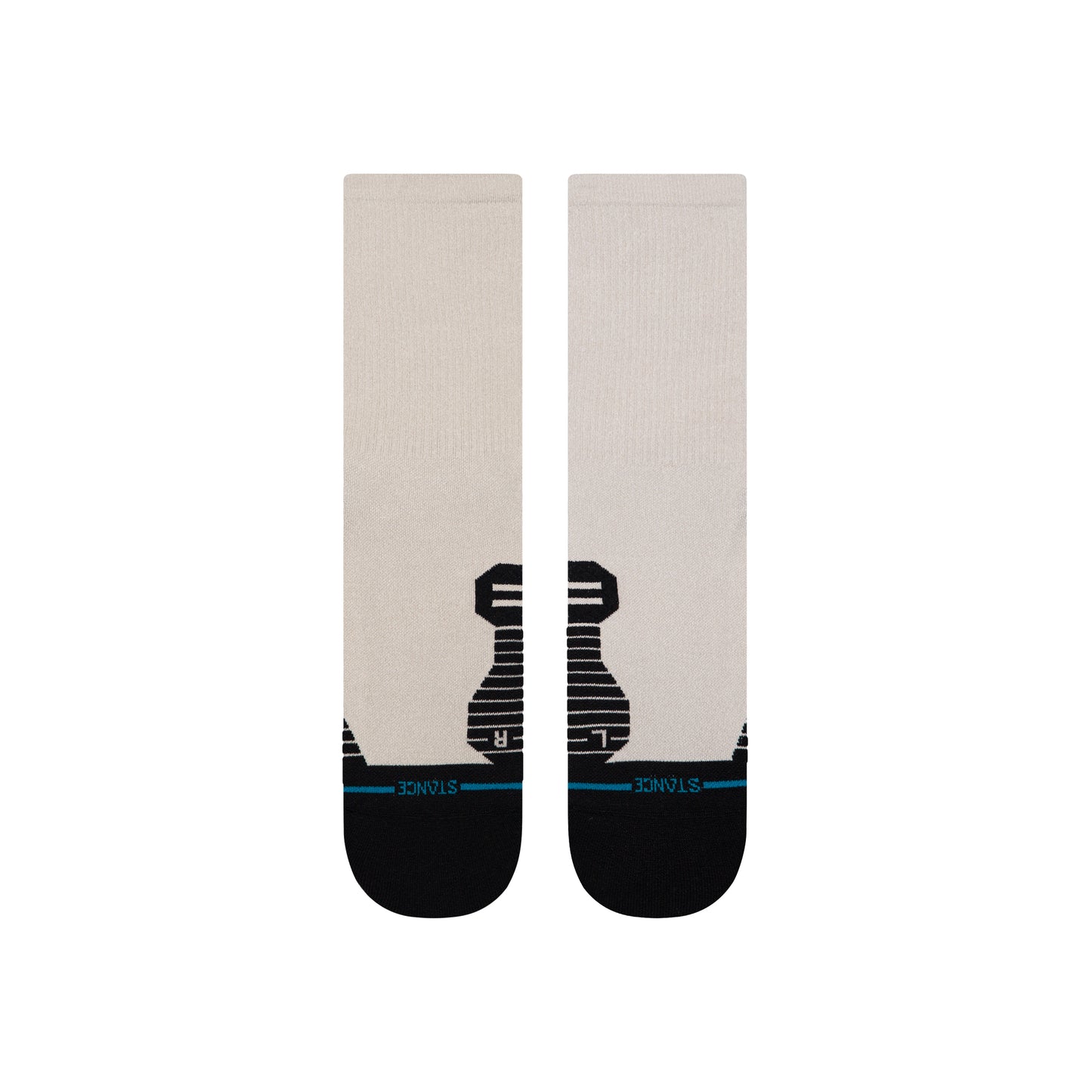 Stance Socks | Light Cushion | Crew Length | Ribbed Oatmeal