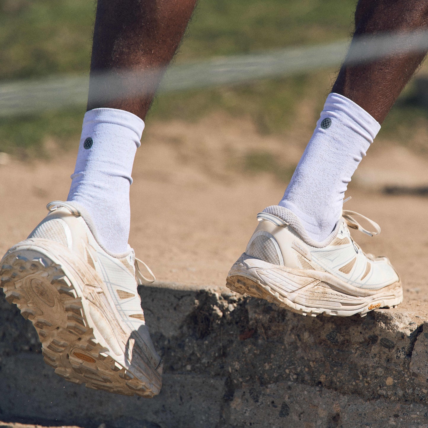 Stance Socks | Light Cushion | Crew Length | Run Light White