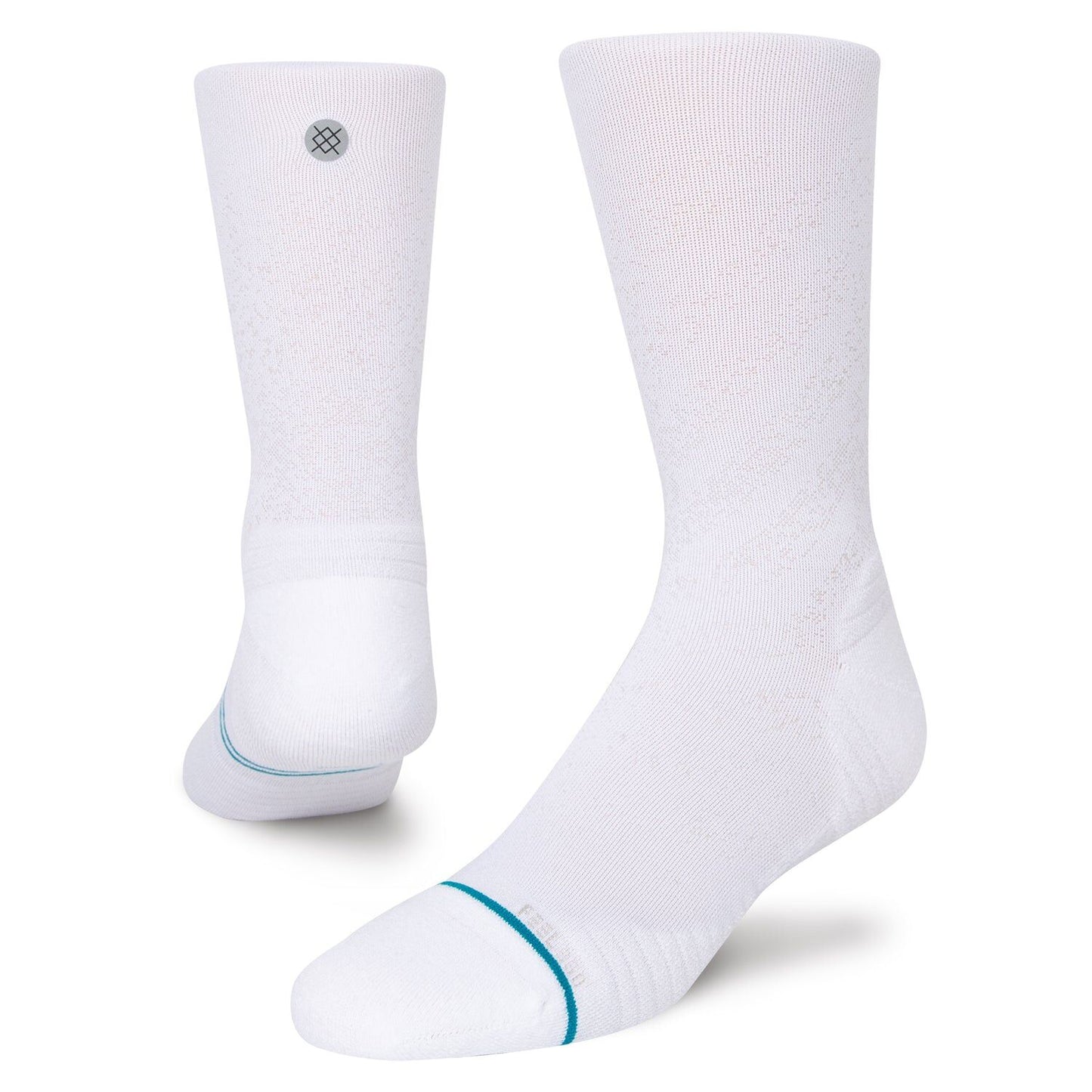 Stance Socks | Light Cushion | Crew Length | Run Light White