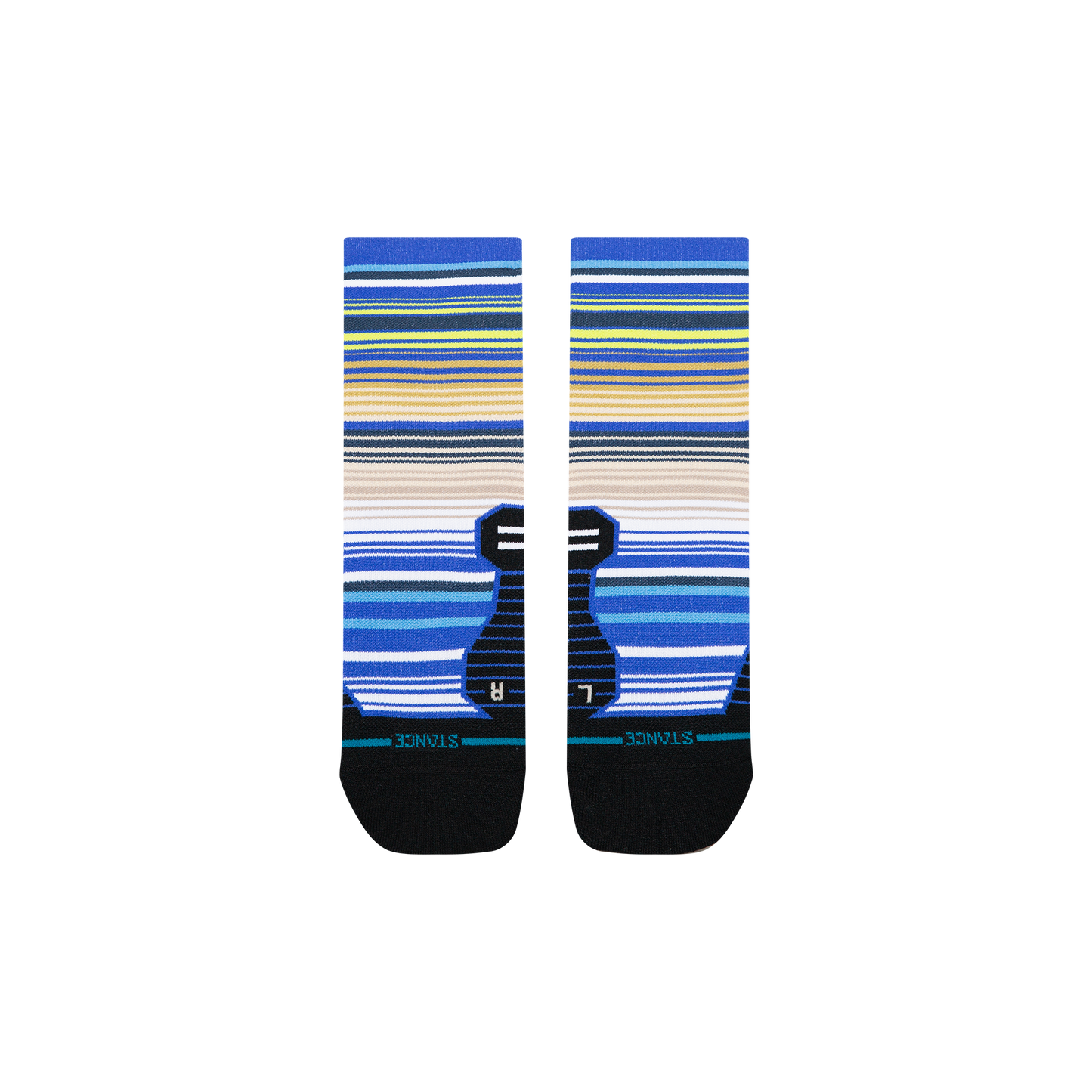 Stance Socks | Light Cushion | Quarter Length | Jorongo Blue