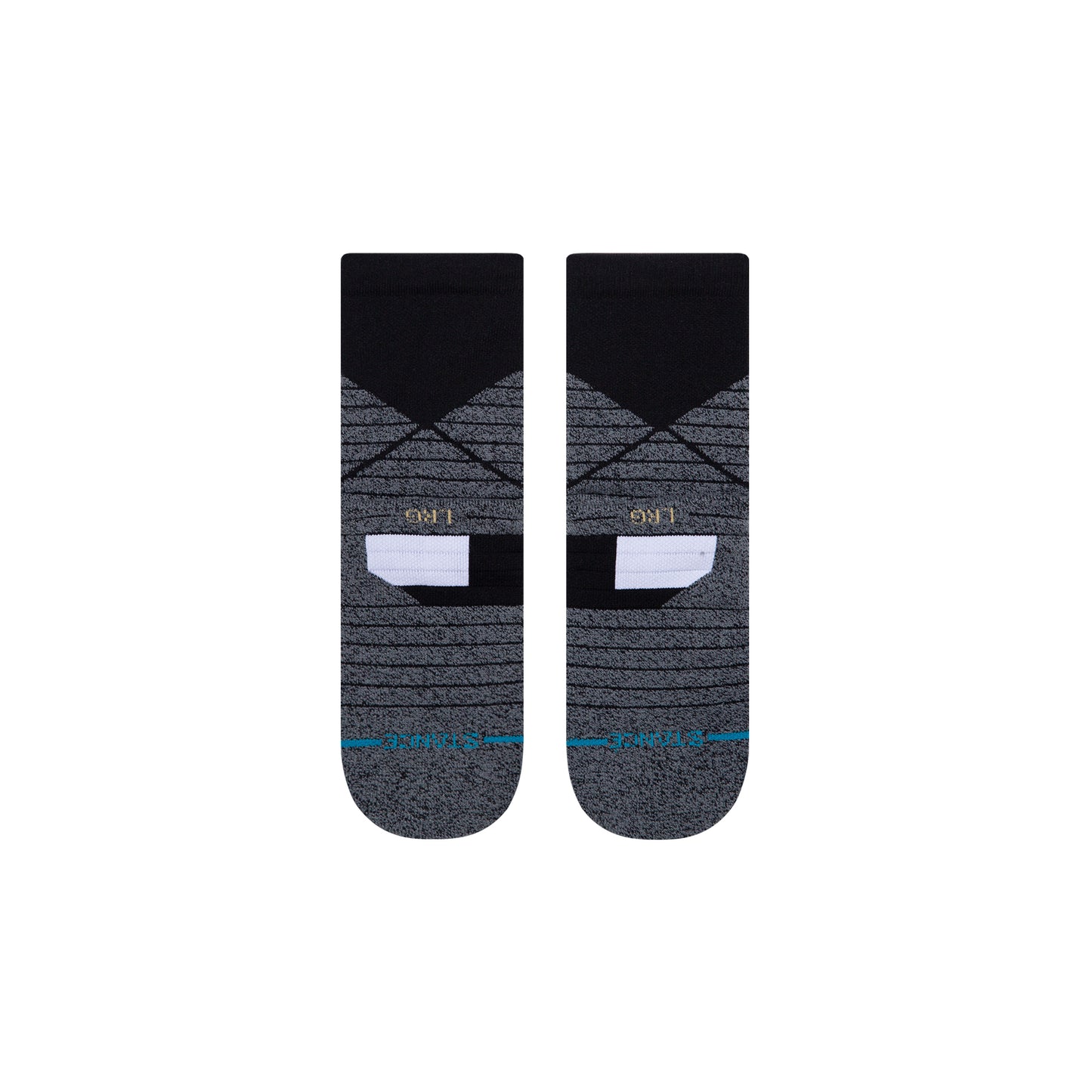 Stance Sport Socks | Mid Cushion | Quarter Length | Icon Black