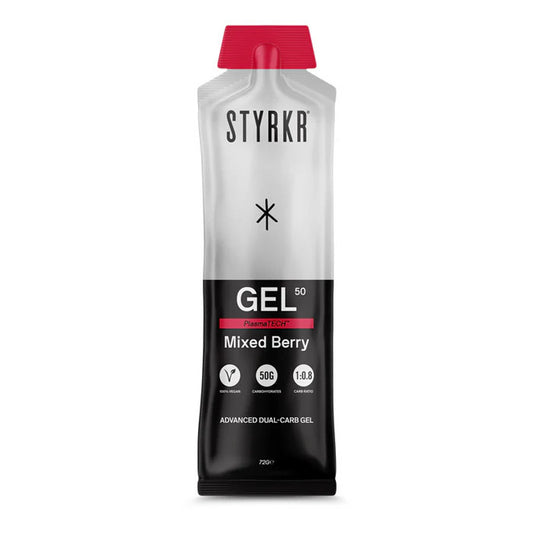 Styrkr Gel50 Dual-Carb Energy Gel | Mixed Berry