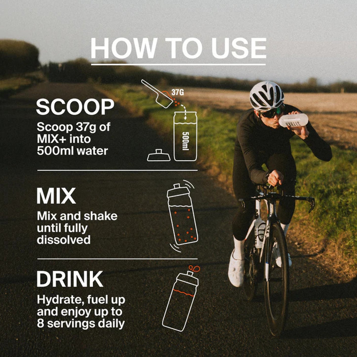 Styrkr Mix+ Dual Carb + Electrolyte Powder | 15 Serves | Lime & Mint