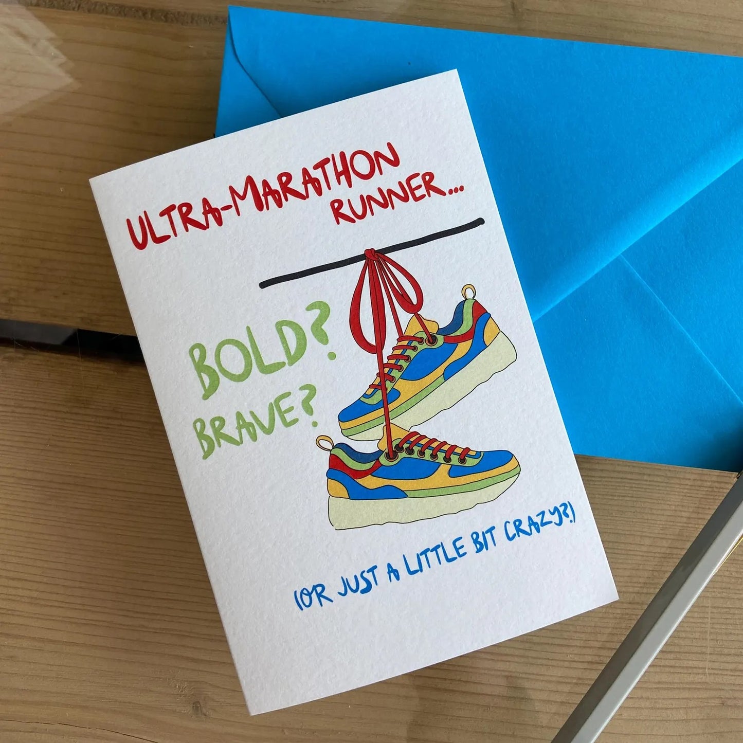 Ultra Marathon Runner | Greeting Card