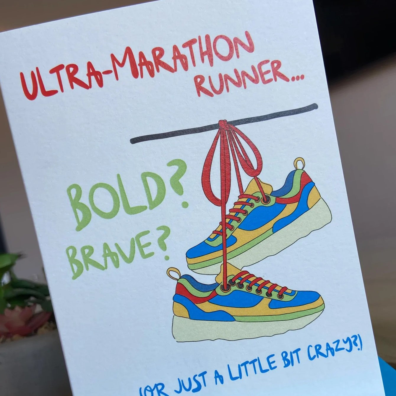 Ultra Marathon Runner | Greeting Card